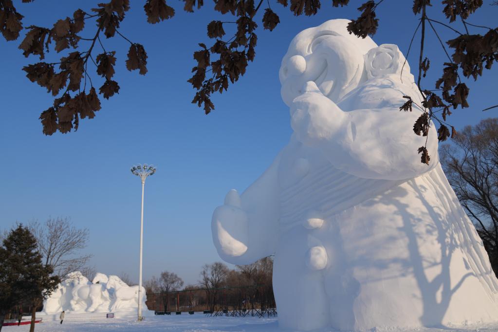 雪博會里過假期